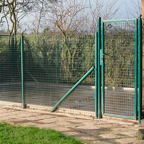 Metal post system