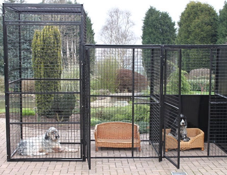 Powder coated dog kennels hotsell