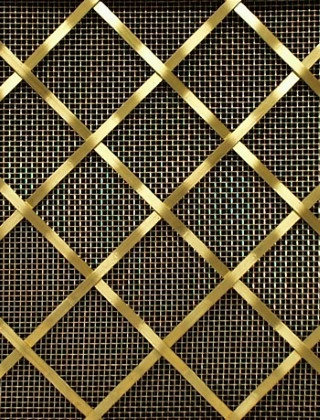 Hand Made Decorative 25mm ap3mm plaindiamondbrassyesbacking